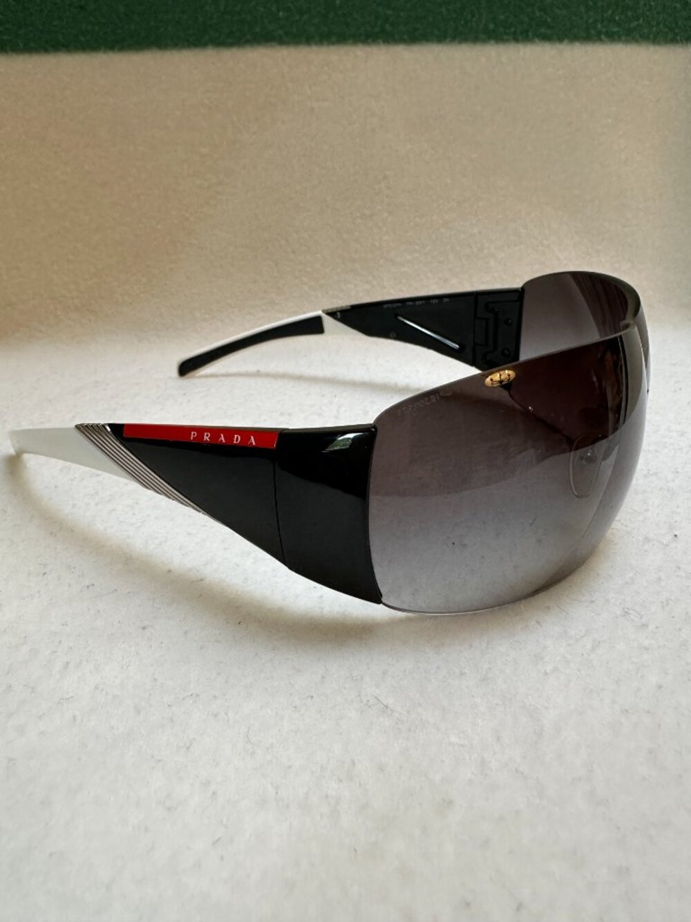Authentic Prada Y2K Shield Sunglasses